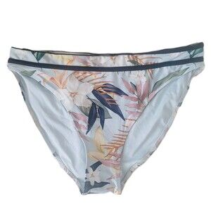 H&M Women's Tropical Bottom Bikini Swimwear Size 14
